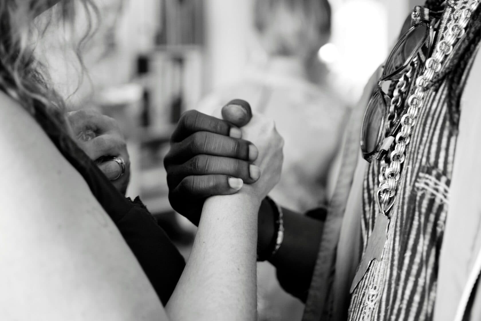 Diversity — hands joined together